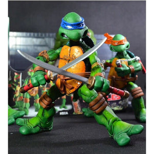 4pcs/set 7 Inch Teenage Mutant Ninja Turtles Action Figure