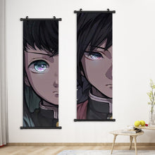 Load image into Gallery viewer, Demon Slayer Wall Scroll Art
