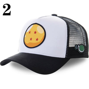 Naruto & Dragon Ball Cartoon Mesh Cap