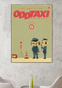 Odd Taxi Canvas Poster