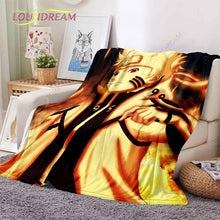 Load image into Gallery viewer, Naruto Soft Flannel Blanket Suitable for Living Room/Bedroom
