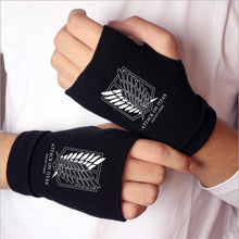 Load image into Gallery viewer, Attack on Titan Luminous Knitting Gloves
