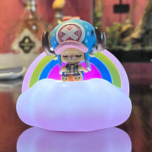 Load image into Gallery viewer, One Piece LED Night Light Featuring Luffy, Zoro, Sanji, Chopper, Nami, Brook, Usopp, Robin, and Franky
