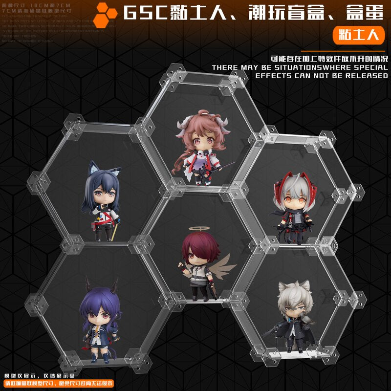 Anime Collectible Hexagonal Figure Storage Box (Gundam Figures Recomme ...