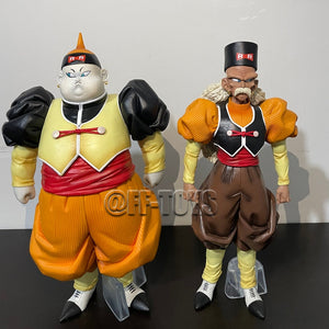 25cm Dragon Ball Z Andoroid 17, Andoroid 18, Andoroid 19, Andoroid 20 (Dr. Gero) PVC Action Figures