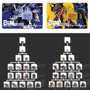 Digimon Watches & DIM Cards 37 Types