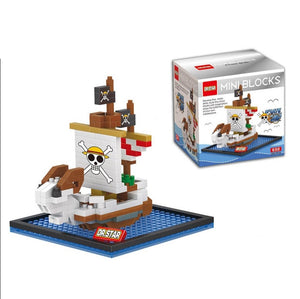 One Piece Collectible Series Pirate Ship Building Blocks Lego