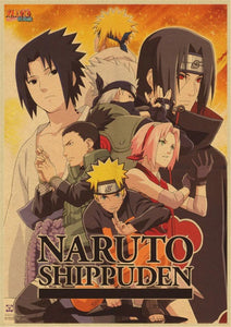 Naruto  vintage poster