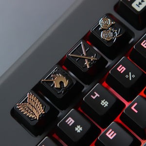 Attack On Titan Mechanical Keyboard Keycaps