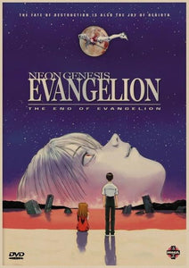 Neon Genesis Evangelion the End of Evangelion Vintage Retro Poster