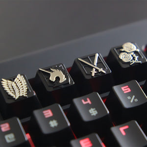 Attack On Titan Mechanical Keyboard Keycaps