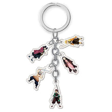 Load image into Gallery viewer, Demon Slayer 5pc Keychain
