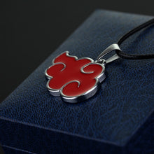 Load image into Gallery viewer, Naruto Akatsuki Cloud Necklace
