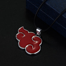 Load image into Gallery viewer, Naruto Akatsuki Cloud Necklace
