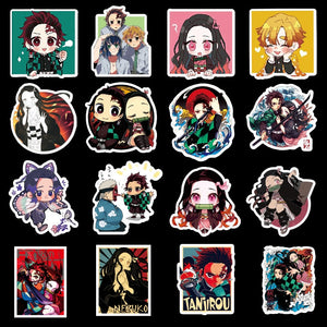 50pcs Kimetsu no Yaiba Demon Slayer Stickers