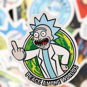 Rick and Morty Stickers 50pcs