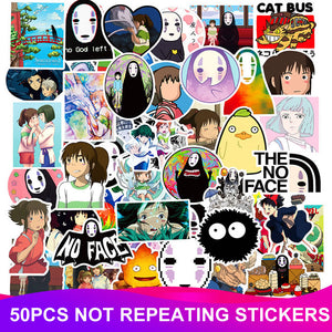 Spirited Away Stickers 50pcs