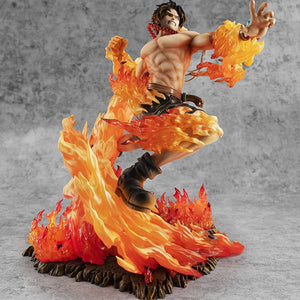 One Piece Fire Fist Ace Mega Statue Figure