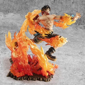 One Piece Fire Fist Ace Mega Statue Figure