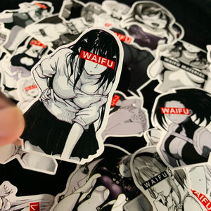 Waifu Material Stickers 30pcs