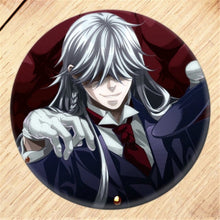 Load image into Gallery viewer, Black Butler Brooch Pin

