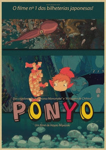 Ponyo On The Cliff Home Decor Wallpapers