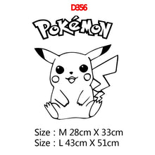 Load image into Gallery viewer, Pokemon Black Ink Stickers

