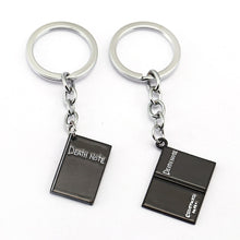 Load image into Gallery viewer, Death Note Notebook Keychain
