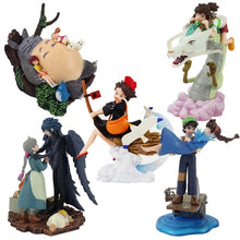 Load image into Gallery viewer, Ghibli Figure Set (2pcs/set or 5pcs/set): Totoro + Spirited Away + Castle in the Sky + Howl&#39;s Moving Castle + Kiki&#39;s Delivery Service
