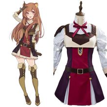 Load image into Gallery viewer, The Rising of Shield Hero Raphtalia Cosplay Costume Dress
