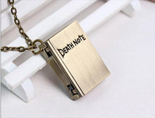 Load image into Gallery viewer, Death Note Notebook Necklace
