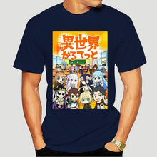 Load image into Gallery viewer, Isekai Quartet T-Shirt (Black/White Color)
