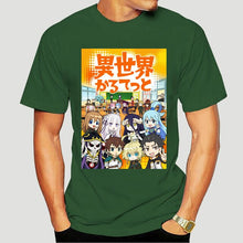 Load image into Gallery viewer, Isekai Quartet T-Shirt (Black/White Color)
