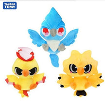 Load image into Gallery viewer, Pokemon Legendary Bird Zapdos Articuno Moltres Plush Dolls
