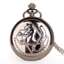 Load image into Gallery viewer, Full Metal Alchemist Edward Elric Watch Pendant Necklace
