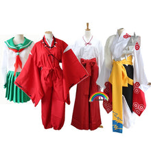 Load image into Gallery viewer, Anime Inuyasha Higurashi Kagome Kikyo Sesshomaru Cosplay Costumes
