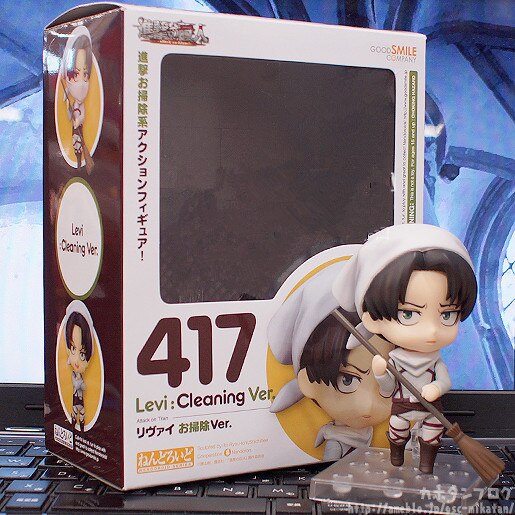 Attack on Titan Levi Cleaning Version Nendoroid #417
