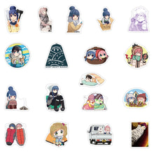 Load image into Gallery viewer, Yuru Camp 50pcs Waterproof Stickers
