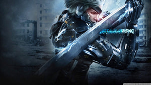 Metal Gear Rising Revengeance Raiden Carbon Steel Sword For Cosplay