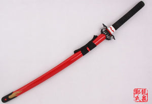 Anime Blood-C Saya Kisaragi Red Steel Blade For Cosplay