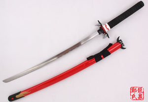 Anime Blood-C Saya Kisaragi Red Steel Blade For Cosplay