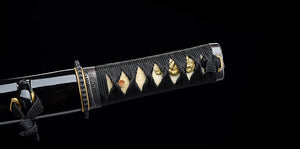 Handmade Japanese Samurai Dagger Made of Tanto 1045 Carbon Steel For Cosplaying