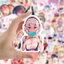 Load image into Gallery viewer, 10/30/50pcs Hentai Anime Girls Bunny Girls Stickers
