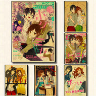 Horimiya Retro Poster