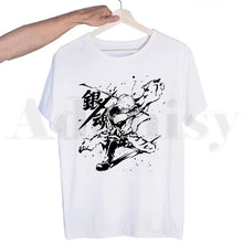 Load image into Gallery viewer, Gintama T-shirts Featuring Sakata Gintok andi Kagura Elizabeth
