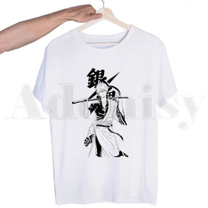 Gintama T-shirts Featuring Sakata Gintok andi Kagura Elizabeth
