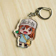 Load image into Gallery viewer, Cells at Work! Acrylic Keychain
