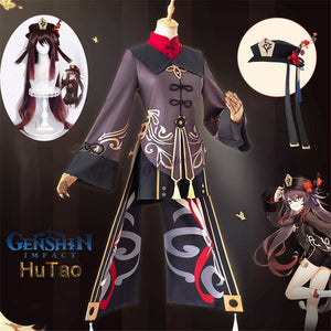 Genshin Impact Hu Tao Cosplay Costume Set