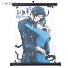 Load image into Gallery viewer, Anime Black Butler Painting Hanging Wall Scroll - TheAnimeSupply
