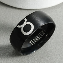 Load image into Gallery viewer, 8mm Naruto Titanium Steel Ring

